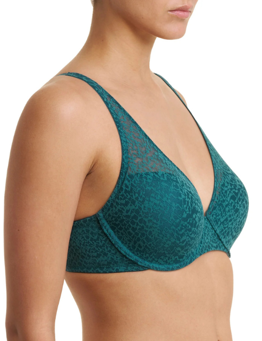 Natori pretty smooth bra emerald green