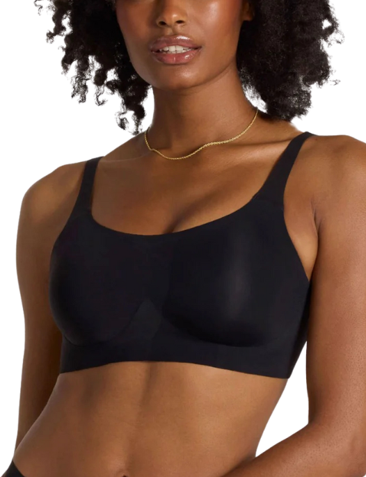 EVELYN BOBBIE STRUCTURED SCOOP BRA #1801238 BLACK