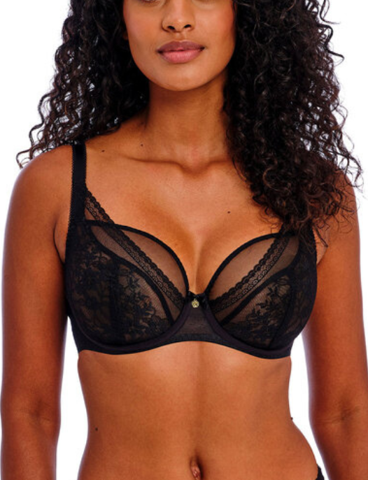 Freya Sydnie High Apex Plunge Bra AA402821BLK