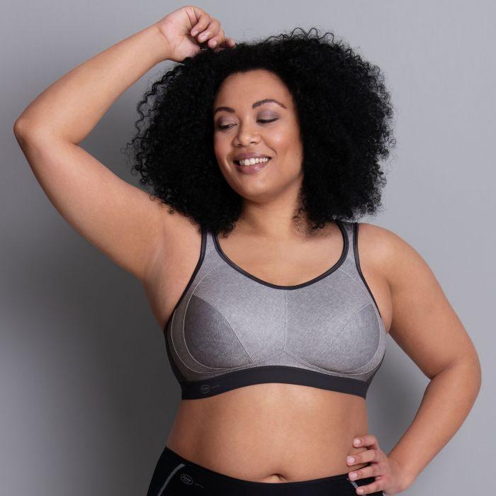 High impact plus size sports bra