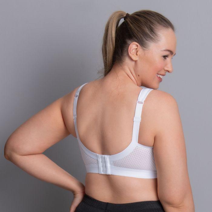 Momentum white sports bra