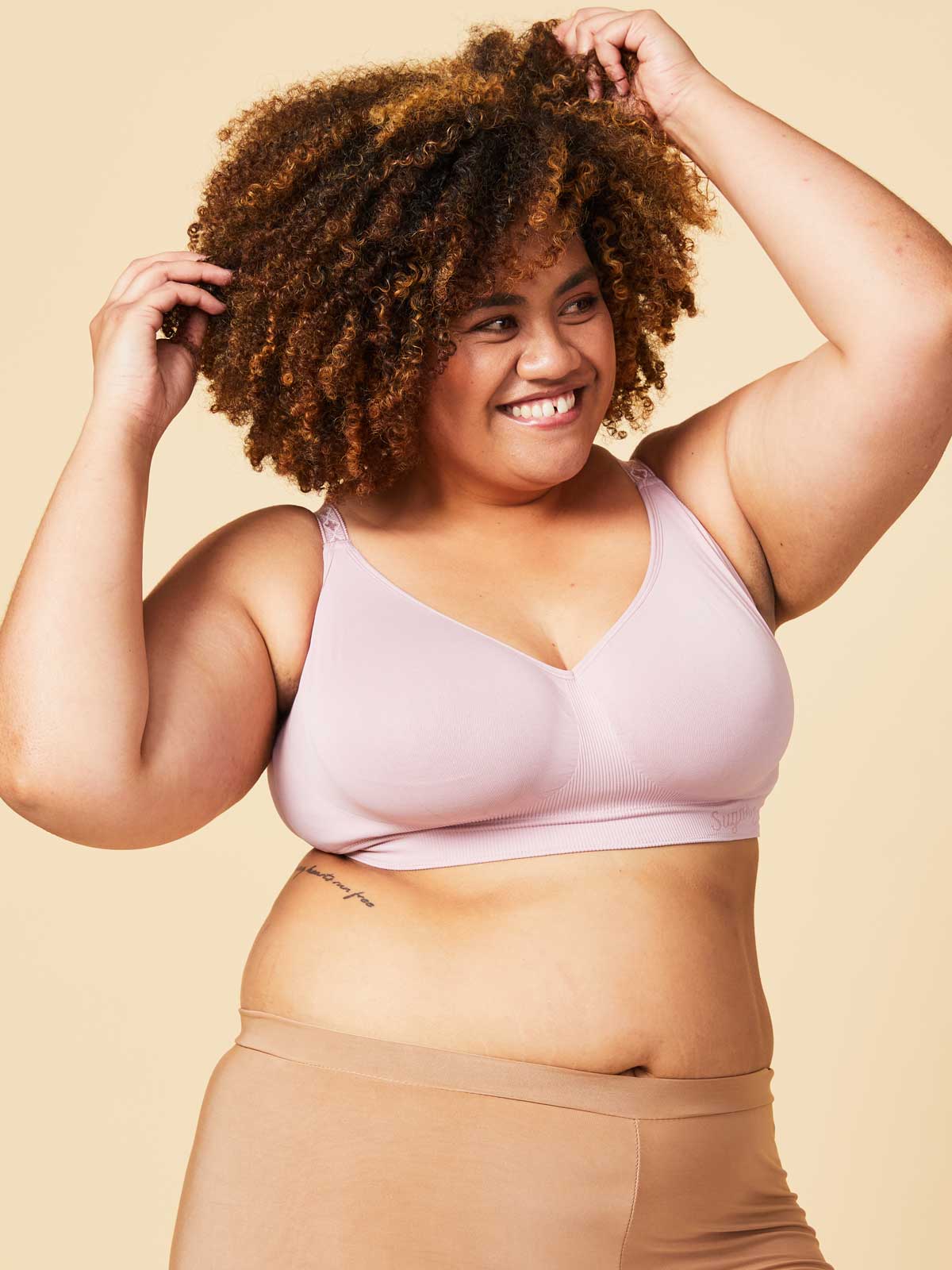 Basic Bralette (F - H Cup)-Sugar Candy-She Science