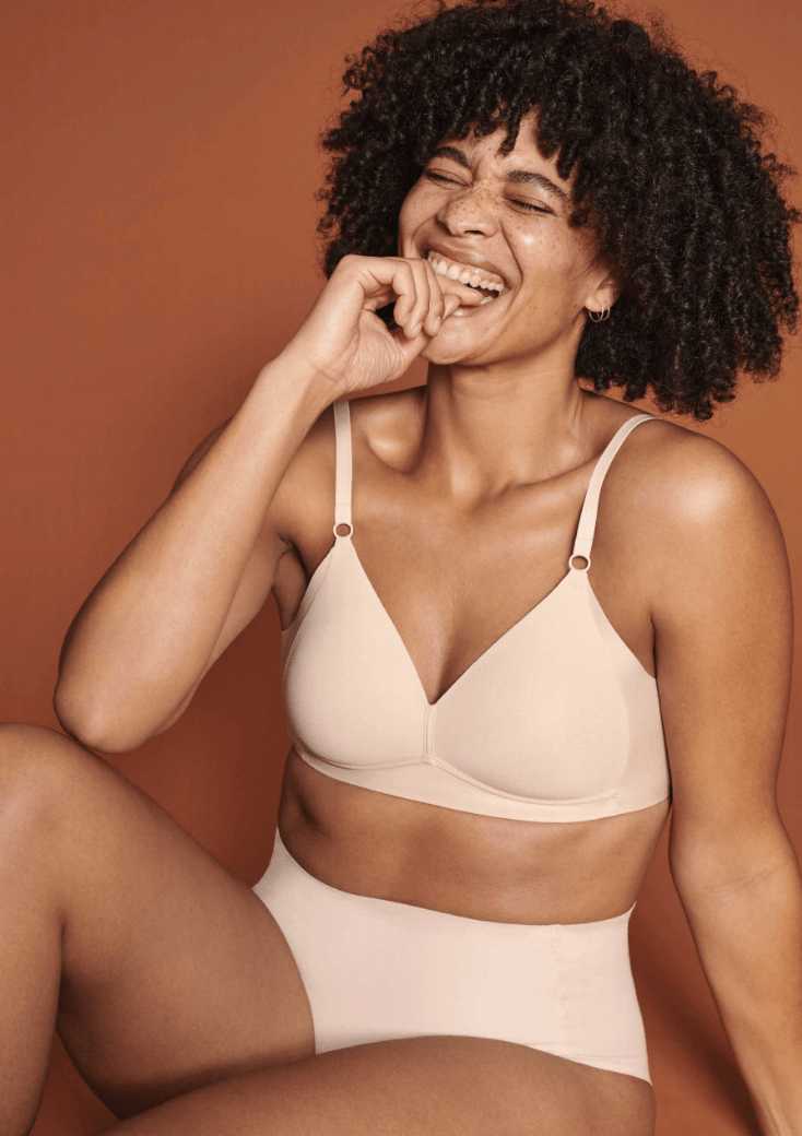 Padded Soft Bra-Naturana-She Science