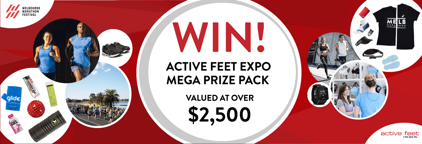 WIN Mega Prize Pack, Melbourne Marathon