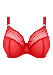 Red sexy bra plus size

