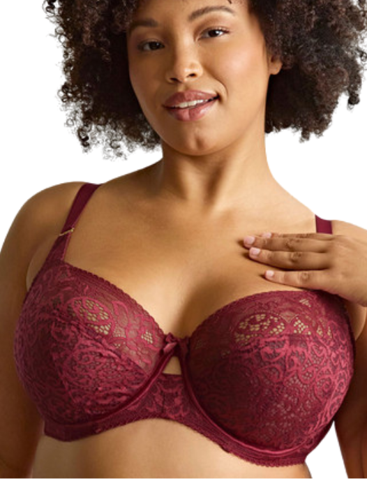 ESTEL FULL CUP BRA #9685 CHERRY RED