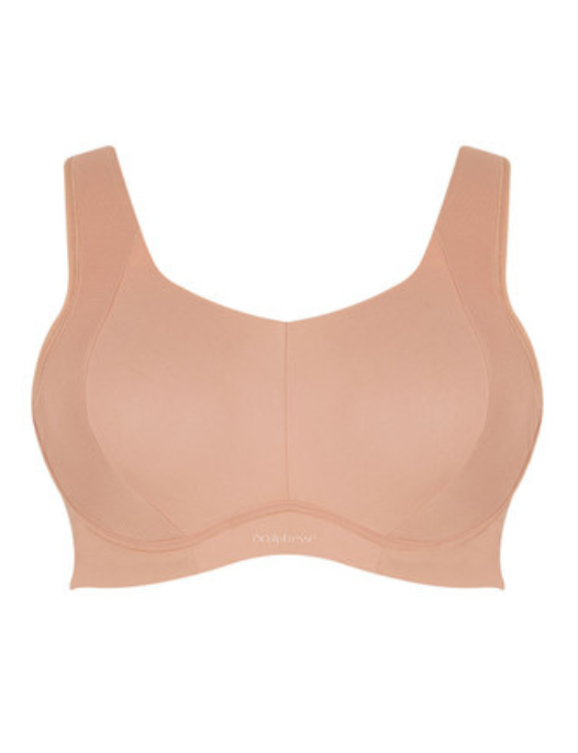 SCULPTRESSE THRIVE NON PADDED WIRED SPORTS BRA #9443 BEIGE