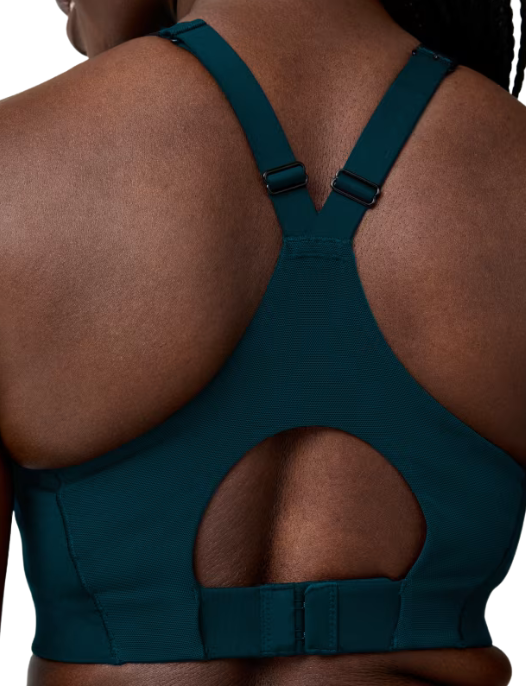 racerback sports bra teal