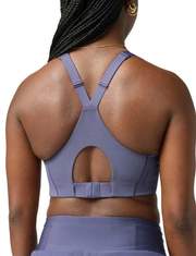 BROOKS LIMITLESS RACERBACK SPORTS BRA PURPLE