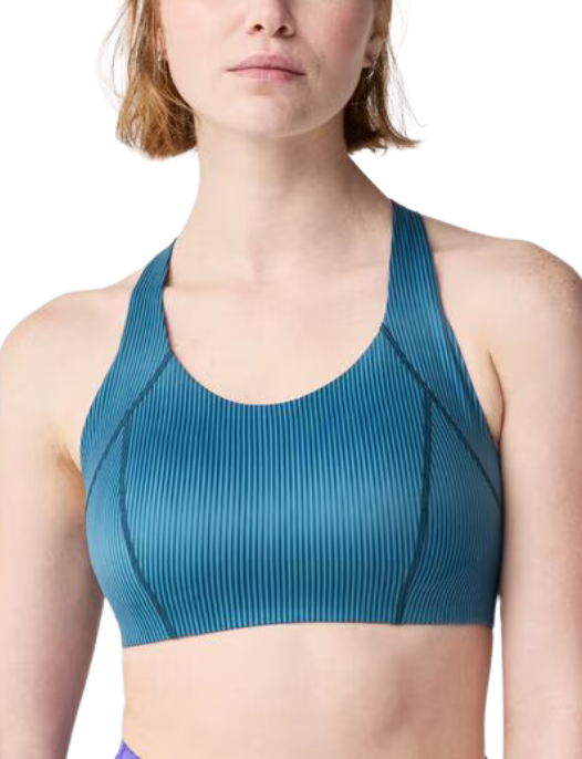 BROOKS CHASER PADDED SPORTS BRA # 300648379 SONIC COSMO
