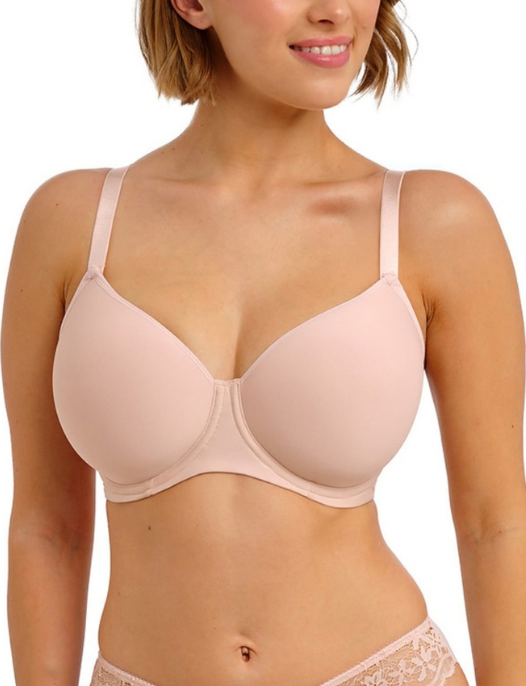 FREYA ESSENTIALLY SMOOTH UW MOULDED BALCONY T-SHIRT BRA #AA404432CAO CAMEO