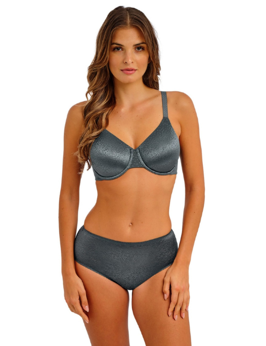 WACOAL BACK APPEAL UNDERWIRE BRA Dark Slate 