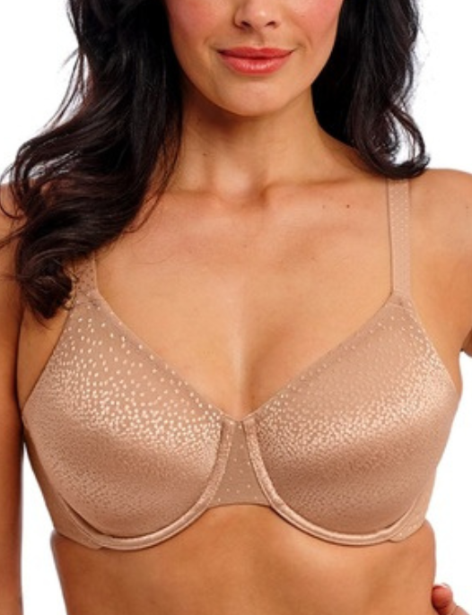 WACOAL BACK APPEAL UNDERWIRE BRA #WA855303269 PRALINE