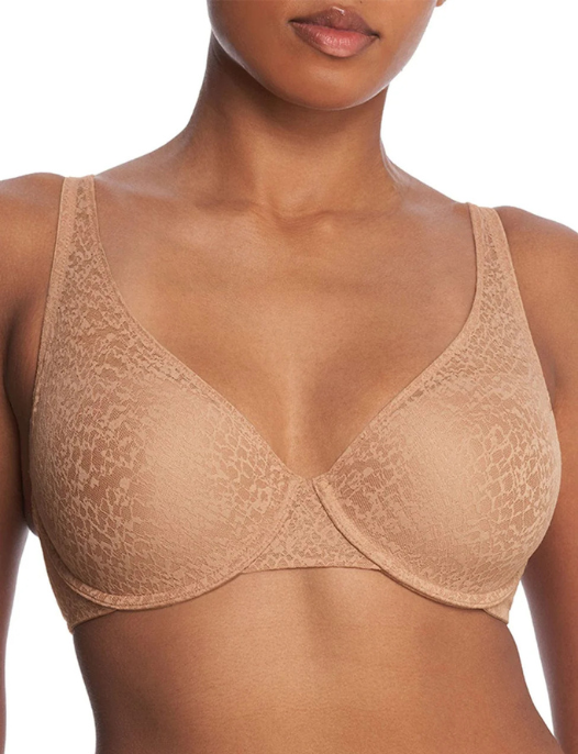 NATORI PRETTY SMOOTH WIRED FULL COVERAGE CONTOUR BRA #731318244 BUFF