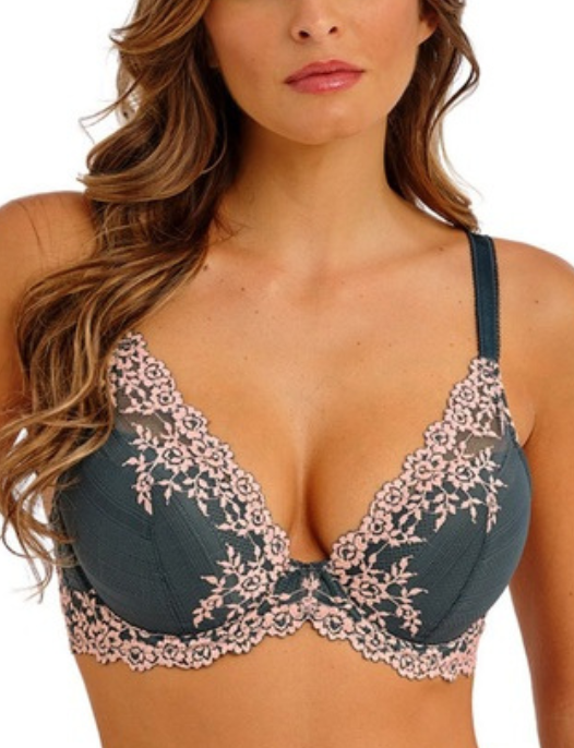Embrace Lace Plunge Underwire Bra