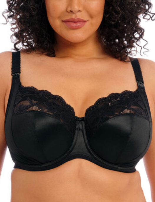 Elomi Molly Underwire Nursing Bra - #EL4542 Black