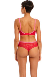 Red lingerie for big boobs