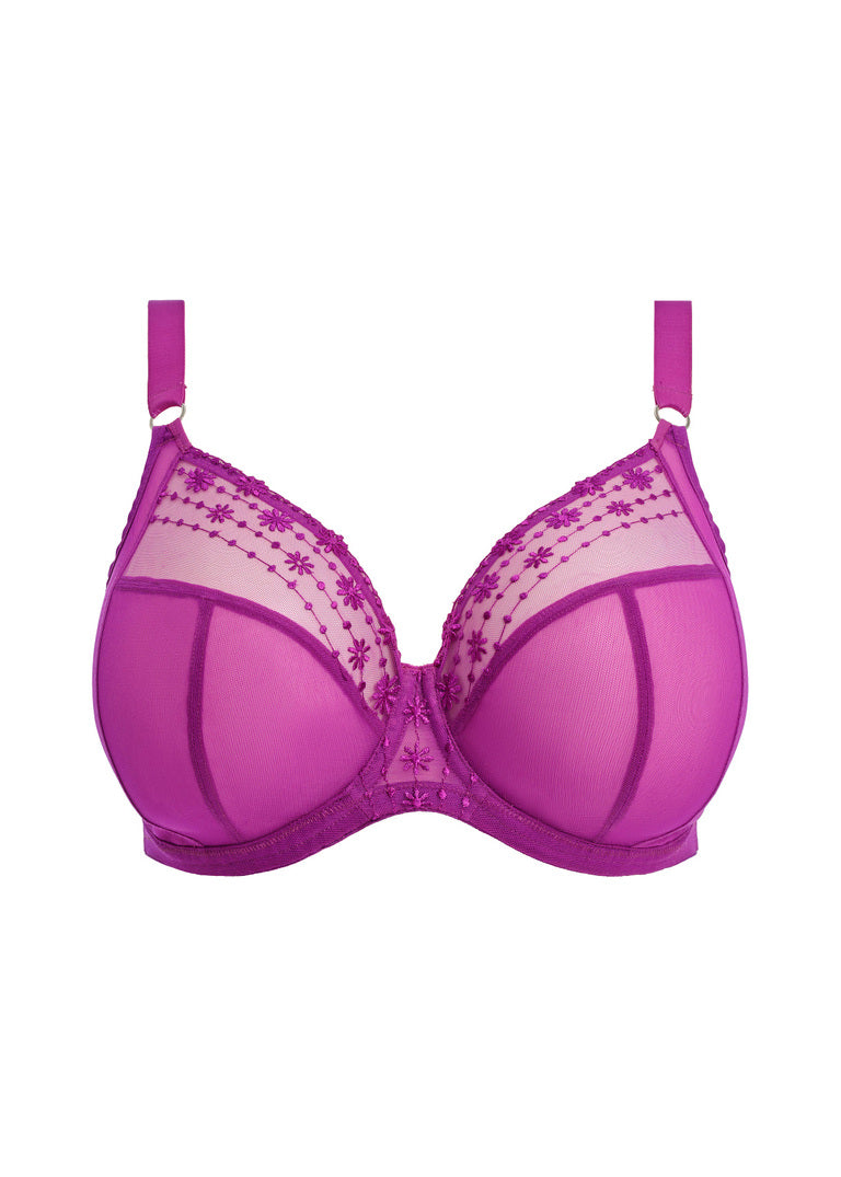 Matilda Bra Fuschia flowers