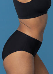 Black seamfree briefs