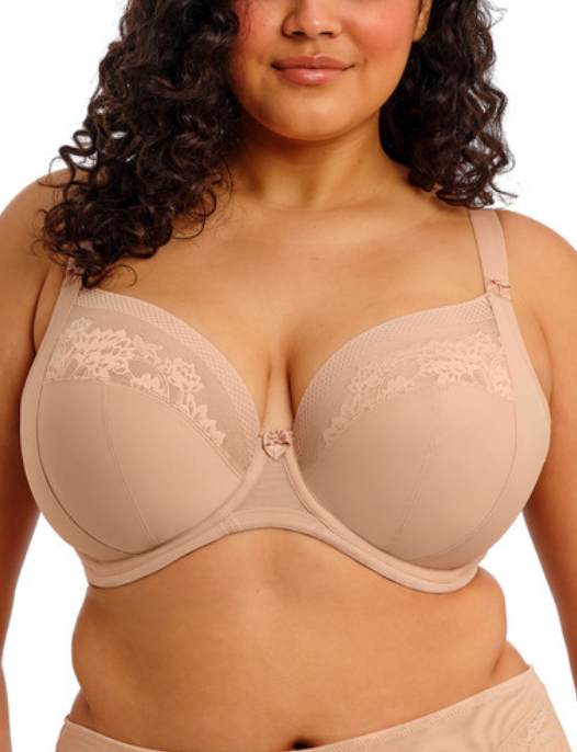 ELOMI NERINA UNDERWIRE PLUNGE STRETCH BRA #EL302734SAH SAHARA