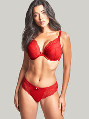 red lingerie