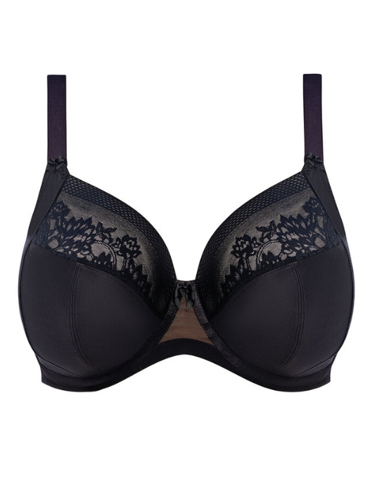 ELOMI NERINA PLUNGE BRA #EL302734BLK