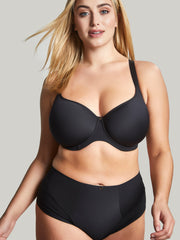Plus size black bra