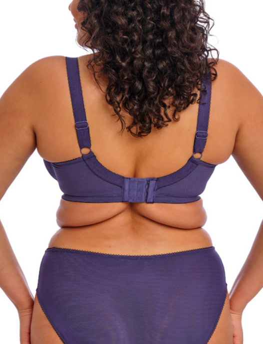 Purple plus size bra