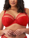 elomi matilda plunge bra in red
