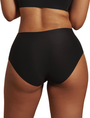 EVELYN BOBBIE HIGH-WAISTED BIKINI BLACK