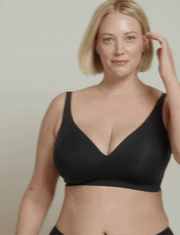 Starlette Plunge Bra Black 
