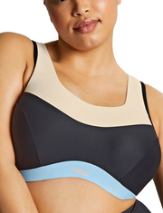 Sculptresse Upbeat Wired Sports Bra 9442 BlackChalk