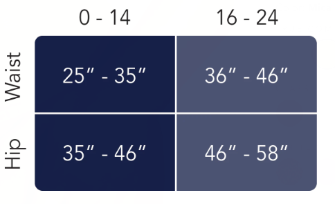 evelyn bobbie size guide