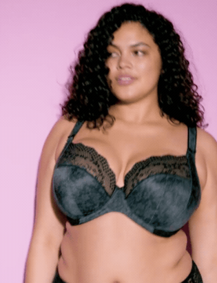 Elomi Lucie Underwire Plunge Stretch Bra