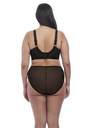 plus size matching black set