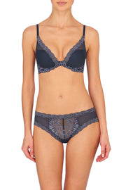 feathers bra in navy natori 