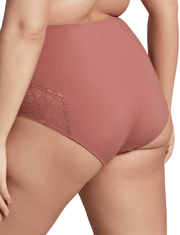 pretty plus size full brief