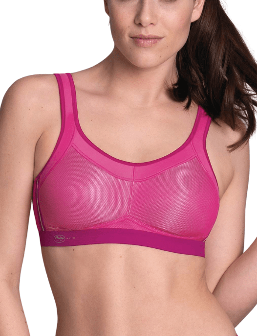 Anita Active Momentum Sports Bra - Electric Pink - She Science