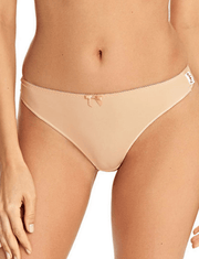 Seamless nude thong