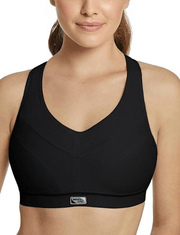 Royce Impact free flex fit black sports bra