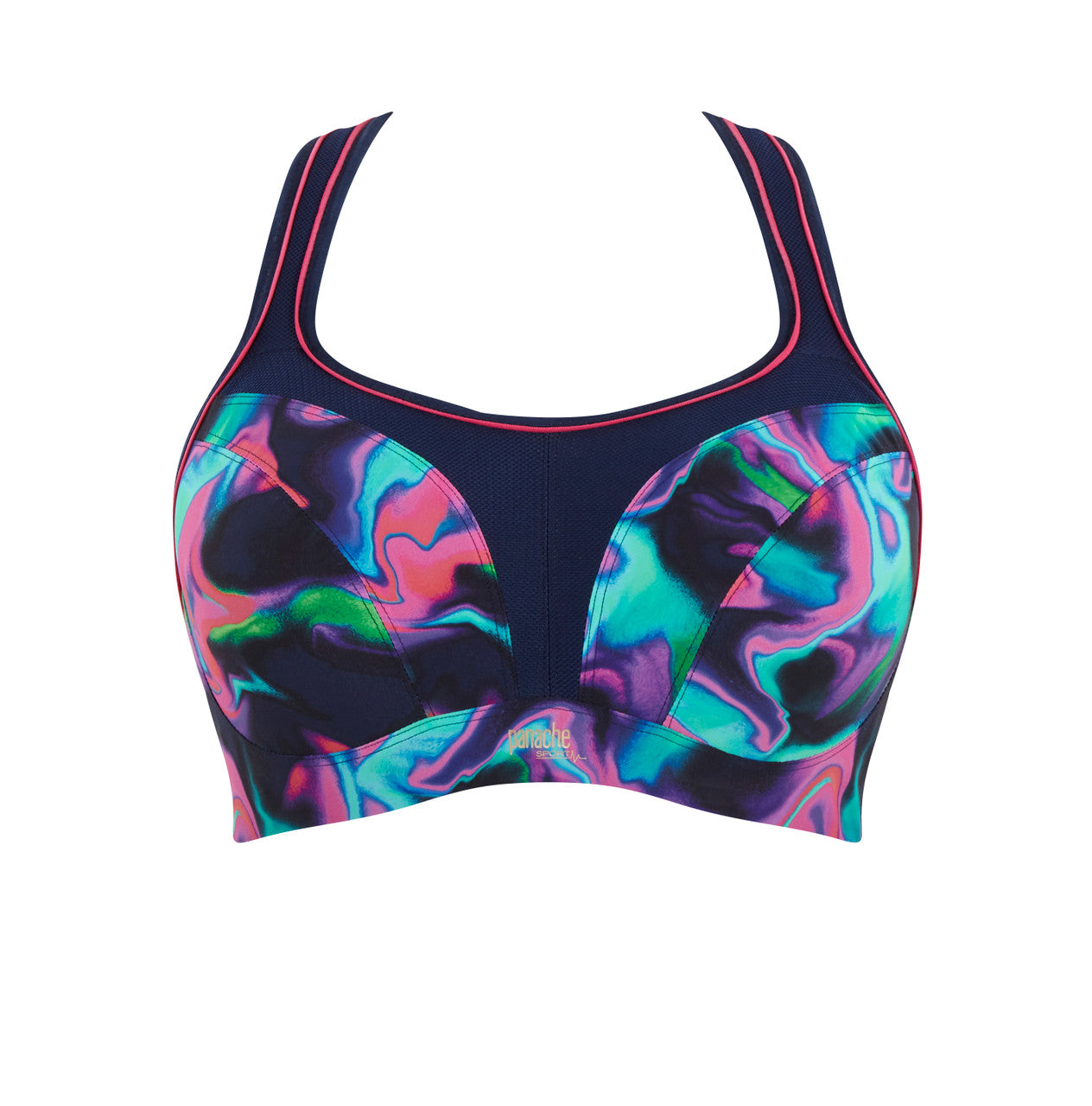 Panache Intimates Panache Sports Bra Cyber Swirl- She Science Sports Bra Store